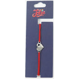 Martisor Bratara Inox Copii, Textil Si Inox - vivimall.ro