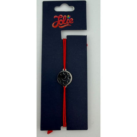 Martisor Bratara Inox Copii, Textil si Inox, Model 26 - vivimall.ro