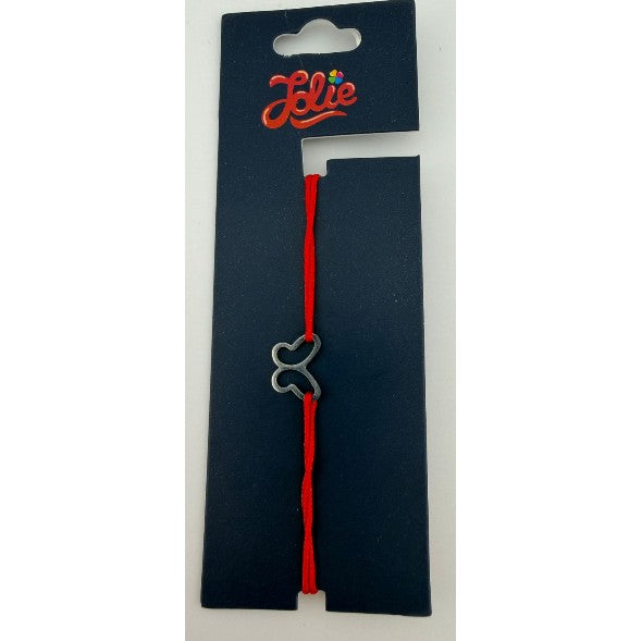 Martisor tip Bratara Argintie Inox Copii M34 Fluture - vivimall.ro