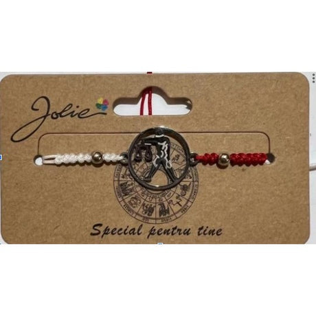 Martisor bratara zodiac, Jolie, 5x9 cm, Balanta - vivimall.ro