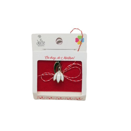 Martisor Brosa Ghiocel Model B-20 - vivimall.ro