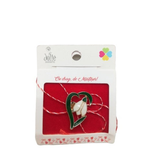 Martisor Brosa Ghiocel Model B-23 - vivimall.ro