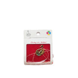 Martisor Brosa Lebada Cu Pietre Model B-38 - vivimall.ro
