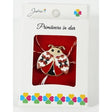 Martisor Brosa Mica in Cutie, Dimensiune Brosa 2.5-3 cm, Material Metal, Model Buburuza Traditionala - vivimall.ro