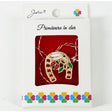 Martisor Brosa Mica in Cutie, Dimensiune Brosa 2.5-3 cm, Material Metal, Model Potcoava - vivimall.ro