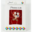 Martisor Brosa Mica in Cutie, Dimensiune Brosa 2.5-3 cm, Material Metal, Model Vrabiute - vivimall.ro