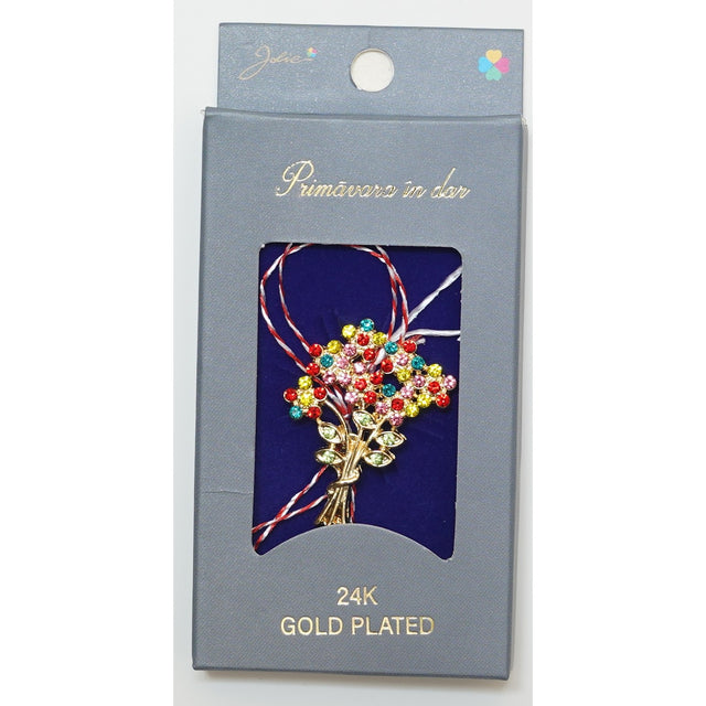 Martisor Brosa Placata cu Aur 24K, Dimensiune Brosa Aprox 2- 3 cm, Model 5 - vivimall.ro