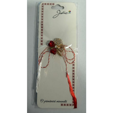Martisor Brosa Primavara, Material Metal, Ambalaj Carton si Opp, Dimensiune Brosa aproximativ 2 - 3 cm, Model 11 - vivimall.ro
