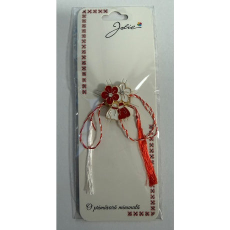 Martisor Brosa Primavara, Material Metal, Ambalaj Carton si Opp, Dimensiune Brosa aproximativ 2 - 3 cm, Model 3 - vivimall.ro