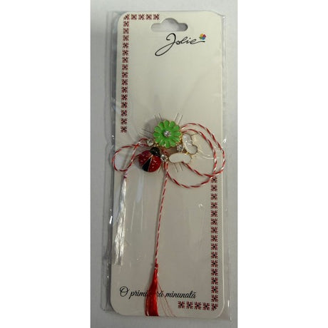 Martisor Brosa Primavara, Material Metal, Ambalaj Carton si Opp, Dimensiune Brosa aproximativ 2 - 3 cm, Model 4 - vivimall.ro