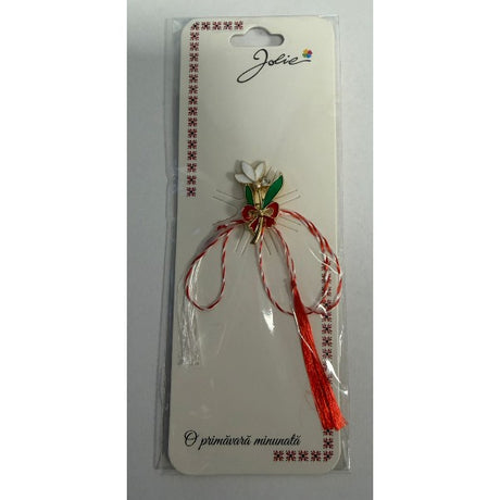 Martisor Brosa Primavara, Material Metal, Ambalaj Carton si Opp, Dimensiune Brosa aproximativ 2 - 3 cm, Model 5 - vivimall.ro