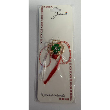 Martisor Brosa Primavara, Material Metal, Ambalaj Carton si Opp, Dimensiune Brosa aproximativ 2 - 3 cm, Model 7 - vivimall.ro