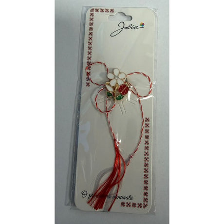 Martisor Brosa Primavara, Material Metal, Ambalaj Carton si Opp, Dimensiune Brosa aproximativ 2 - 3 cm, Model 8 - vivimall.ro