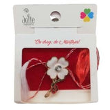 Martisor Brosa Trifoi Cu Pietre Model B-14 - vivimall.ro