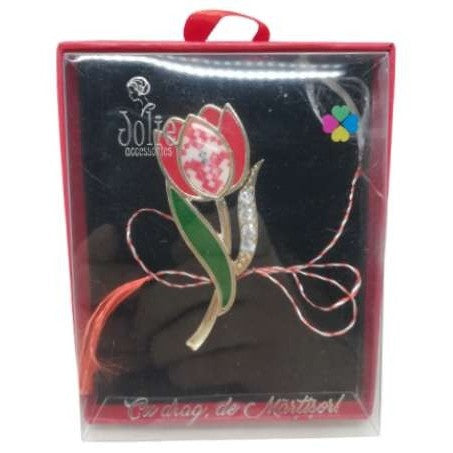 Martisor Brosa VINTAGE V3 Lalea  8cm x 10cm - vivimall.ro
