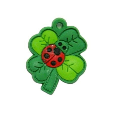 Martisor Cauciuc Trifoi cu Buburuza - vivimall.ro