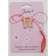 Martisor din Acril, Dimensiune Pandantiv Aprox 2 cm, Multicolor, Model 16 - vivimall.ro