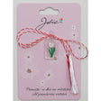 Martisor din Acril, Dimensiune Pandantiv Aprox 2 cm, Multicolor, Model 19 - vivimall.ro