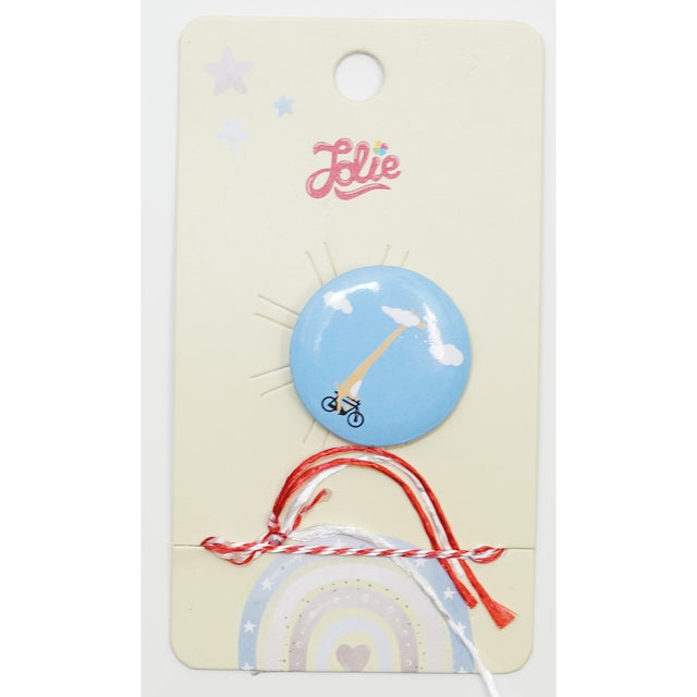 Martisor Insigna pentru Copii, Dimensiune Insigna Aprox 2 x 2 cm, Metalice, Model 1 - vivimall.ro