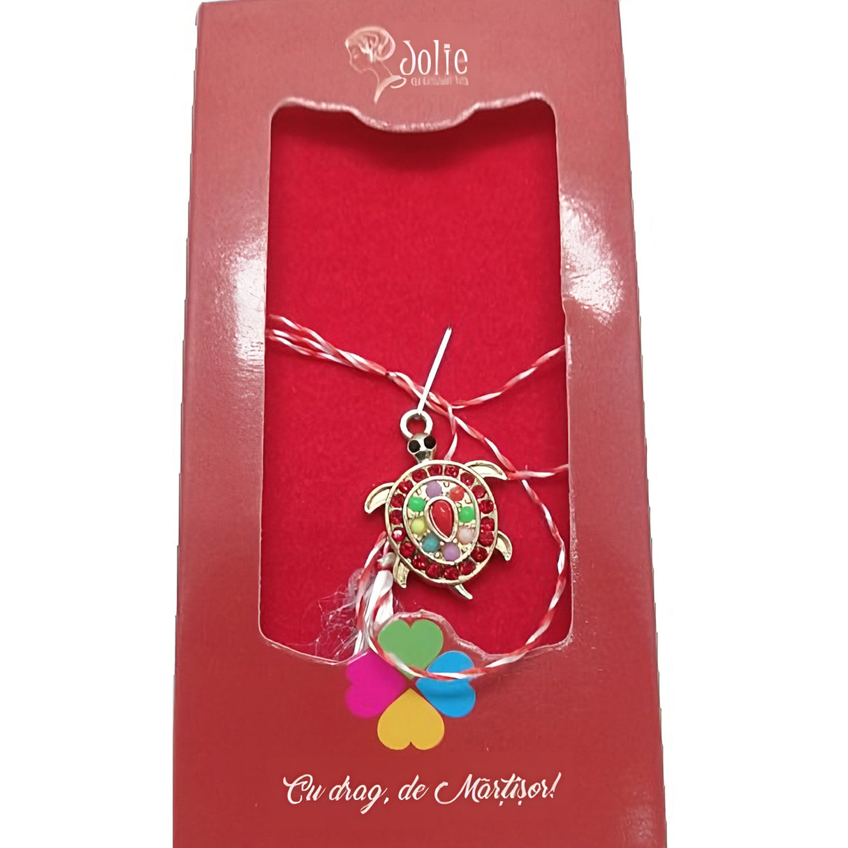 Martisor Pandantiv Broasca Testoasa V1 5cm x 9.5cm - vivimall.ro