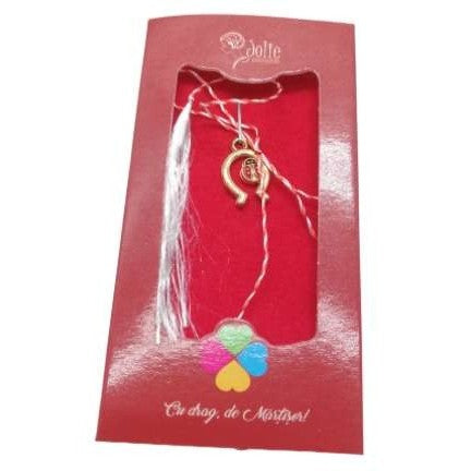 Martisor Pandantiv Potcoava V4 5cm x 9.5cm - vivimall.ro