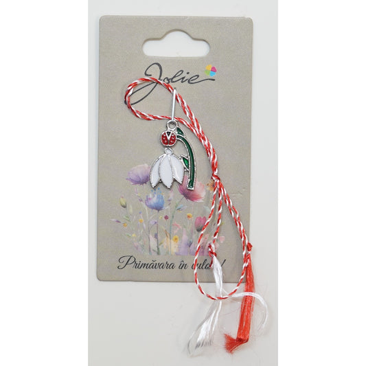 Martisor Primavara, Dimensiune Pandantiv Aprox 1,5 cm, Model 1 - vivimall.ro