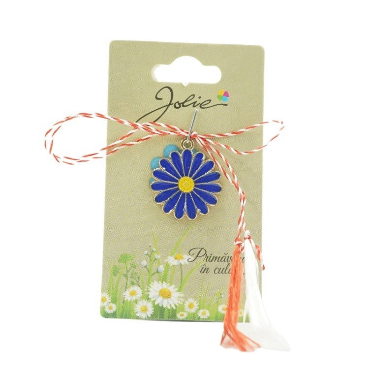 Martisor Primavara Floare Albastra - vivimall.ro