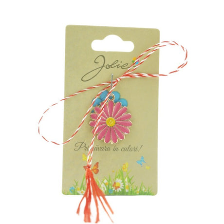 Martisor Primavara Floare Roz - vivimall.ro