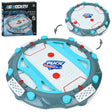 Masa Air Hockey, Vivimall, cu Tabela de Scor, 2 Pucuri, Fara Picioare, din ABS, pentru Adulti/Copii +5 Ani, 35.5 x 7.8 x 35.5 cm, Gri - vivimall.ro