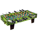 Masa De Fotbal Cu Teren, Cu Picioare Scurte, 8 Manere, Tablou De Scor, Din Lemn/Otel/Abs