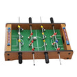 Masa de fotbal cu teren si 12 jucatori Vivimall, cu tablou pentru scor, din metal, lemn si ABS, 34.5 x 23 x 7 cm, pentru copii - vivimall.ro