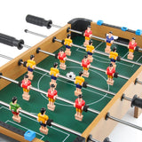 Masa de fotbal cu teren si 18 jucatori Flippy, 6 manere, cu tablou pentru scor, din metal, lemn si ABS, 51 x 44 x 17.5 cm, cu picioare, pentru copii/adulti - vivimall.ro