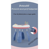 Masa Educativa Pentru Copii Cu Accesorii, Fara Margini Ascutite