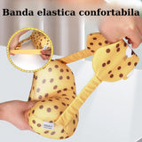 Masca De Dormit, 2 In 1, Cu Tetiera, Din Particule De Spuma Si Bumbac, - vivimall.ro
