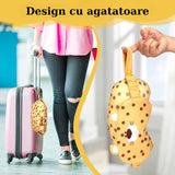 Masca De Dormit, 2 In 1, Cu Tetiera, Din Particule De Spuma Si Bumbac, - vivimall.ro