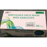 Masca Faciala 3 Straturi Si 3 Pliuri - 1 Bucata