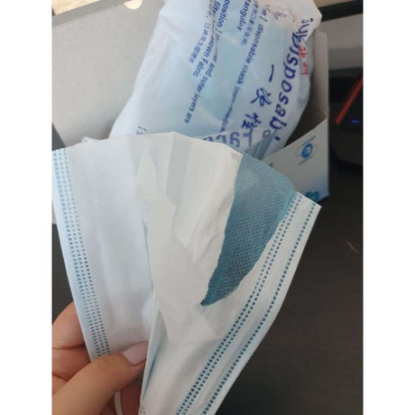 Masca faciala Flippy, 3 straturi si 3 pliuri - 50 bucati - vivimall.ro