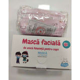 Masca Faciala Pentru Copii, 3 Straturi Si 3 Pliuri, - 1 Bucata