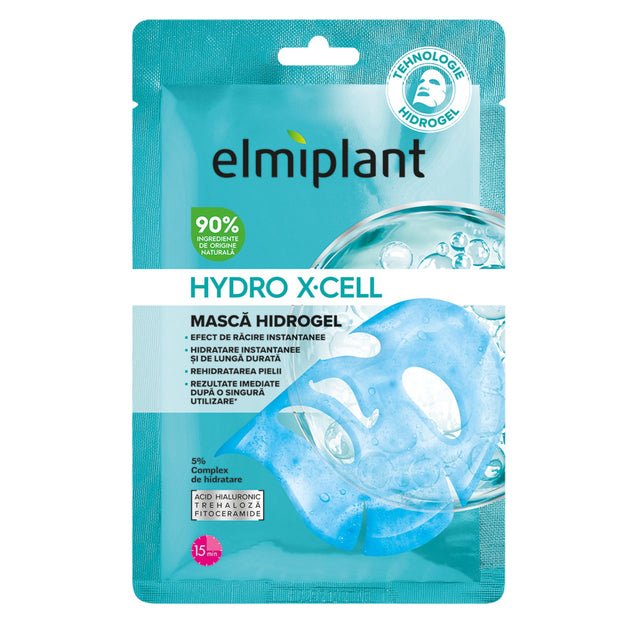Masca Hidrogel Pentru Fata, Elmiplant, Hydro X-Cell, 20 ml - vivimall.ro