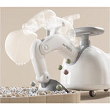 Masina 3 in 1, Vivimall, 1-3 Ani, Tip Excavator/Balansoar/Masina Yo Yo, din Plastic, 4 Roti Silentioase, 71.5 x 34 x 39 cm, Alb - vivimall.ro