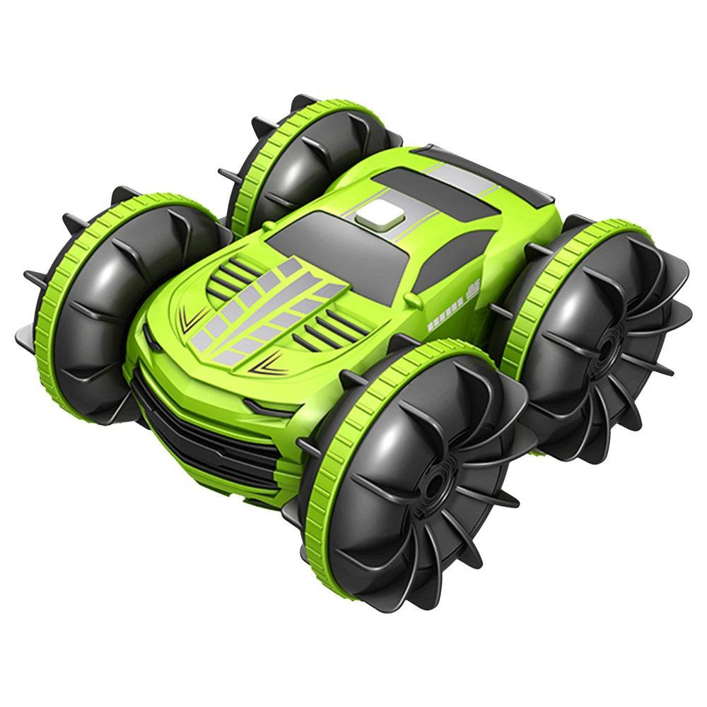 Masina cu telecomanda 2.4G, 360 spin, off road, verde, Vivimall