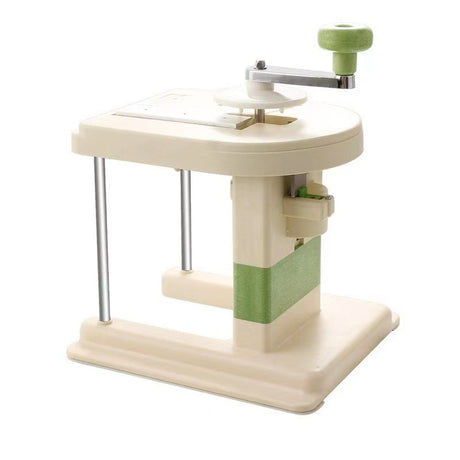 Masina Manuala Pentru Maruntit Varza, Cu Maner Rotativ, Lame Din Inox, Corp Din Plastic, Pentru Legume Si Fructe, 20 X 20 X 15 Cm, Alb - vivimall.ro