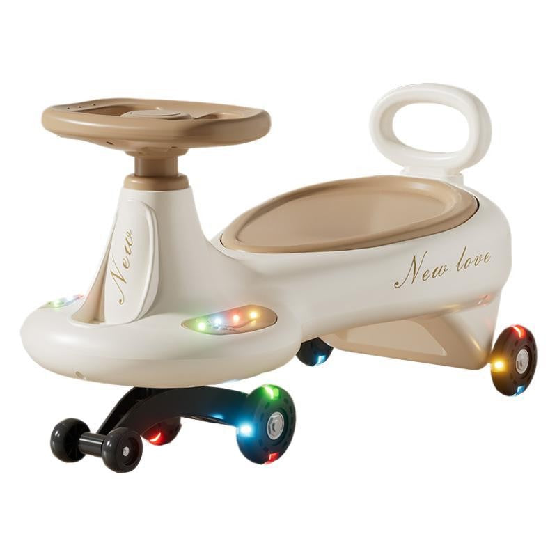 Masinuta, 1-8 Ani, Rotire 360 Grade, Anti-Rasturnare, Roti Silentioase, Impingere, Bluetooth