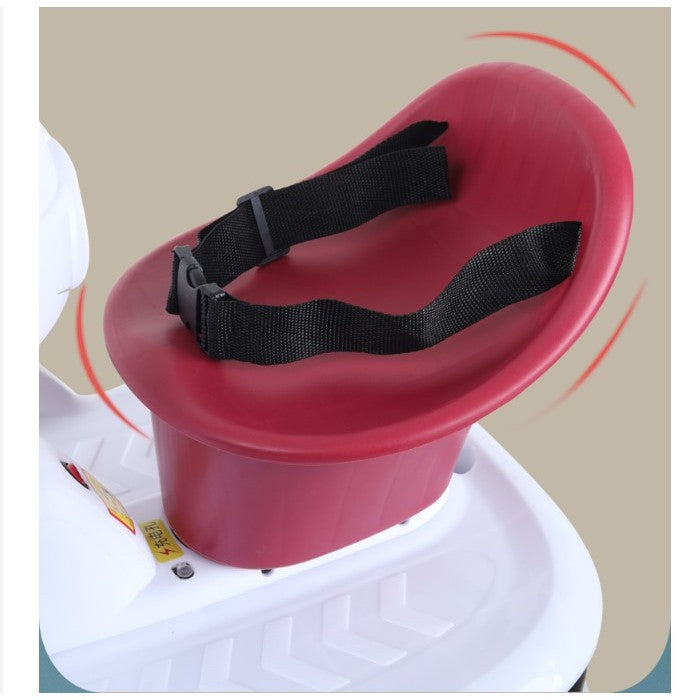 Masinuta Electrica Cu Telecomanda Pentru Copii, Roti Spate Rotire 360, Curea Siguranta, Lumini Si Sunete, Self Control Si Prin Telecomanda, Cu Pedale De Acceleratie Si Frana - vivimall.ro