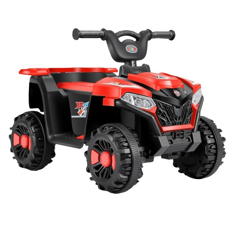 Masinuta Electrica Pe 4 Roti, Tip Atv, Cu Acumulator, Sistem Anti-Rasturnare, Sistem De Lumini Si Sunet, 2-5 Ani, Resigilat - vivimall.ro