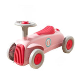 Masinuta Ride-On Vivimall, cu Sistem Anti-Rasturnare, Claxon pe Volan, 1-6 Ani, 60 x 28 x 34 cm, Roz - vivimall.ro