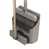 Matura Perie Si Faras Cu Coada Set 3 In 1, Cu Dinti De Pieptene Pentru Curatare Matura, Rotativ, Pliabil, Detasabil, Otel Inoxidabil Si Polipropilena, Inchis - vivimall.ro