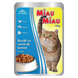 Hrana Umeda pentru Pisici in Sos, Miau Miau, Somon, 100 g - vivimall.ro