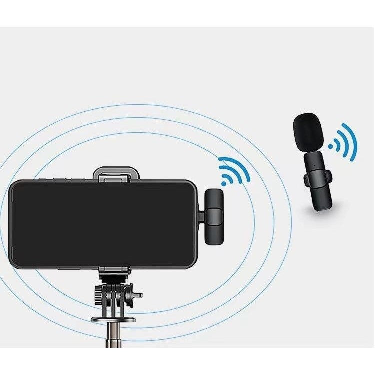 Conținut pachet microfon lavalieră wireless: 1 microfon și 1 receptor Lightning Vivimall