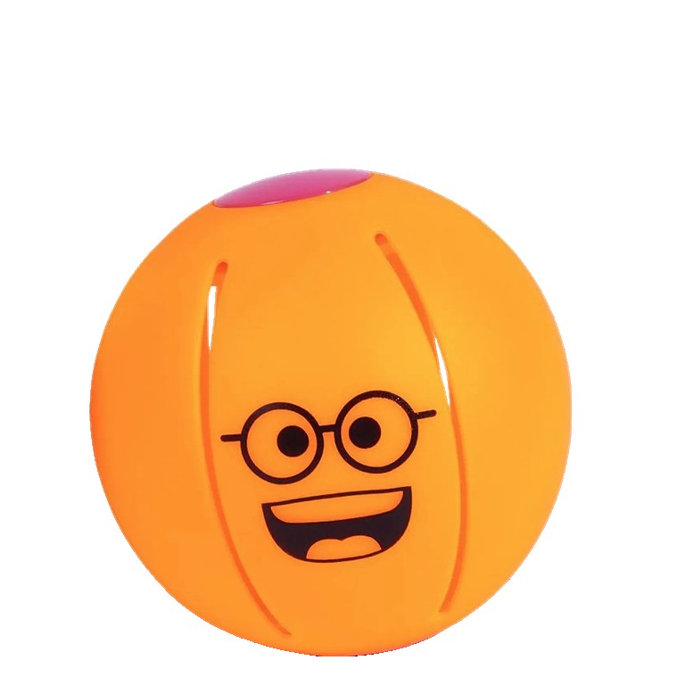 Minge de dovleac UFO pumkin ball, Flippy cu deformare, diametru 8 cm, 3 ani +, lumini LED interactiva, minge magică OZN zburator, minge zburătoare